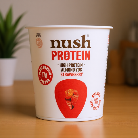 Protein Strawberry Almond M*lk Yog