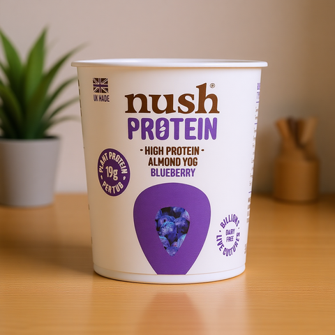 Protein Blueberry Almond Milk Yog