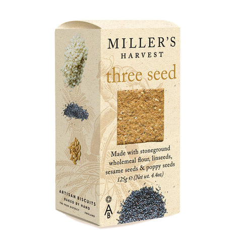 Millers Harvest Three Seed Crackers